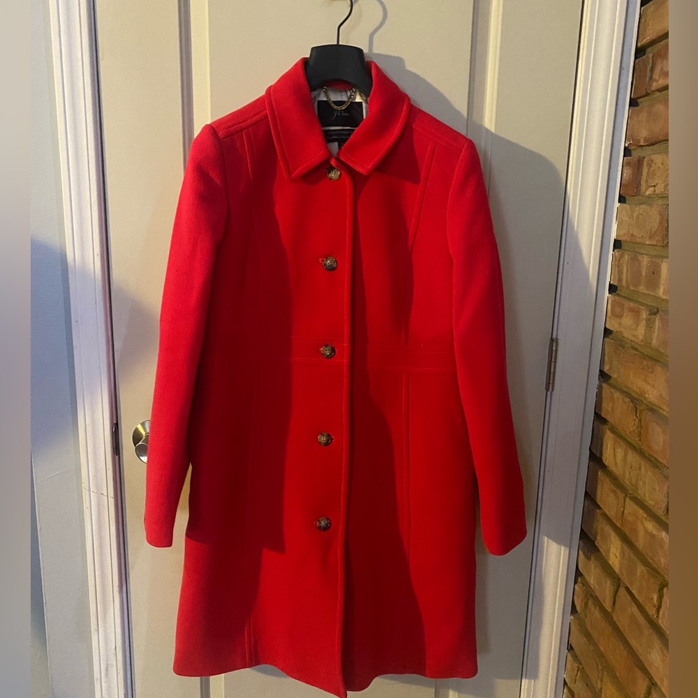 Classic Lady Day Coat in Double Cloth Italian Wool w/Thinsulate (NWOT)